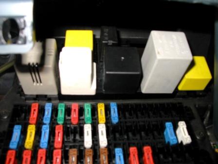 Sicherungen im Kangoo